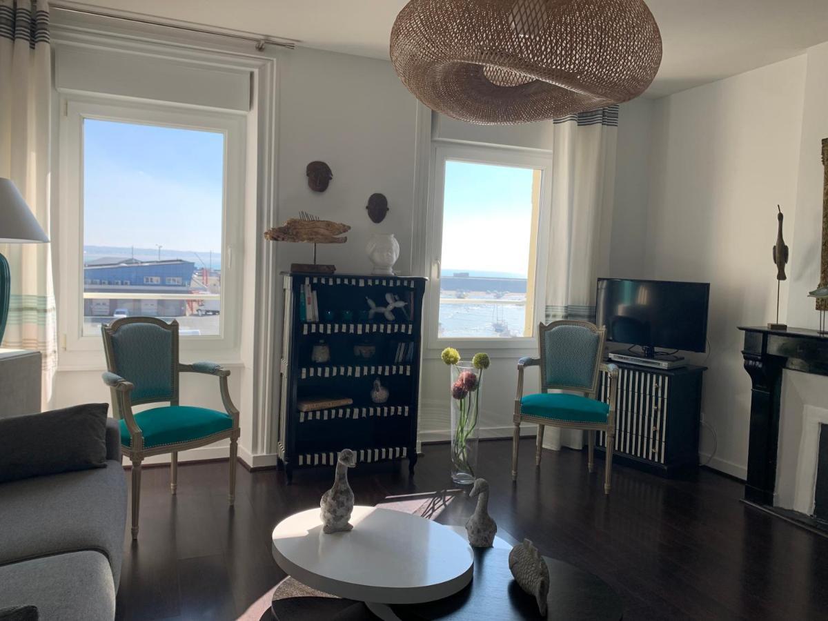 Appartement Villa Chausey, Vue Sur Le Port Γκρανβίλ Εξωτερικό φωτογραφία