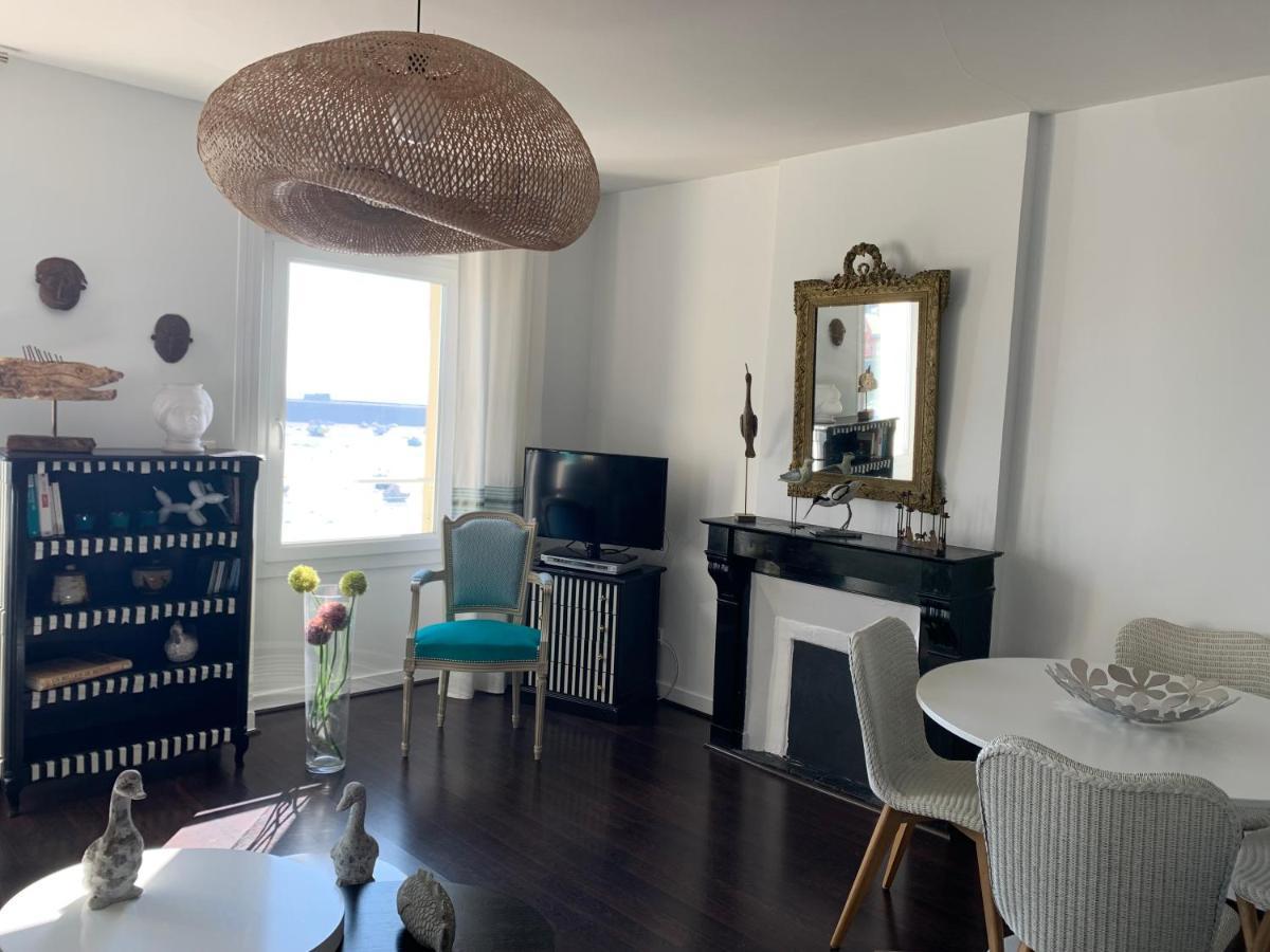 Appartement Villa Chausey, Vue Sur Le Port Γκρανβίλ Εξωτερικό φωτογραφία